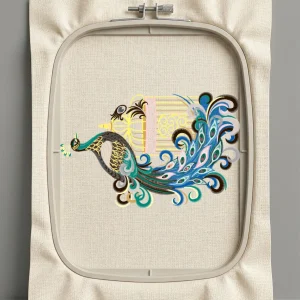 Дизайн машинной вышивки. Птицы (Размер 298x192мм). Форматы: DST PES JEF VP3 EXP XXX . Стежков: 73551