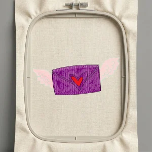 Дизайн машинной вышивки. Любовь (Размер 89x39мм). Форматы: DST PES JEF VP3 EXP XXX . Стежков: 5433