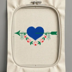 Дизайн машинной вышивки. Любовь (Размер 107x48мм). Форматы: DST PES JEF VP3 EXP XXX . Стежков: 3065