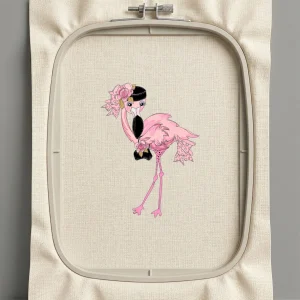 Дизайн машинной вышивки. Птицы (Размер 126x171мм). Форматы: DST PES JEF VP3 EXP XXX . Стежков: 24321