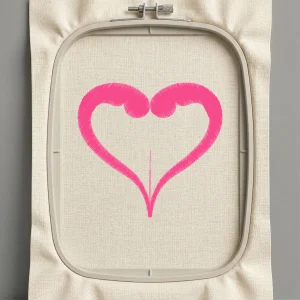 Дизайн машинной вышивки. Любовь (Размер 82x76мм). Форматы: DST PES JEF VP3 EXP XXX . Стежков: 2449