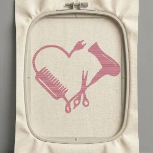 Дизайн машинной вышивки. Любовь (Размер 99x83мм). Форматы: DST PES JEF VP3 EXP XXX . Стежков: 5807