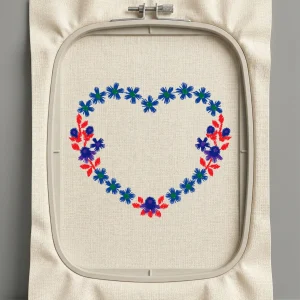 Дизайн машинной вышивки. Любовь (Размер 78x64мм). Форматы: DST PES JEF VP3 EXP XXX . Стежков: 3025