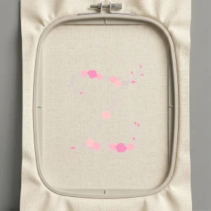 Дизайн машинной вышивки. Роза (Размер 81x95мм). Форматы: DST PES JEF VP3 EXP XXX . Стежков: 7350