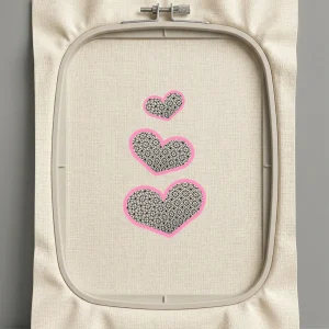 Дизайн машинной вышивки. Любовь (Размер 66x117мм). Форматы: DST PES JEF VP3 EXP XXX . Стежков: 7528