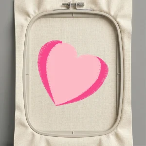 Дизайн машинной вышивки. Любовь (Размер 40x37мм). Форматы: DST PES JEF VP3 EXP XXX . Стежков: 2221