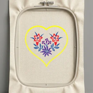 Дизайн машинной вышивки. Любовь (Размер 117x113мм). Форматы: DST PES JEF VP3 EXP XXX . Стежков: 5039