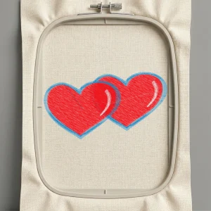 Дизайн машинной вышивки. Любовь (Размер 145x79мм). Форматы: DST PES JEF VP3 EXP XXX . Стежков: 13914