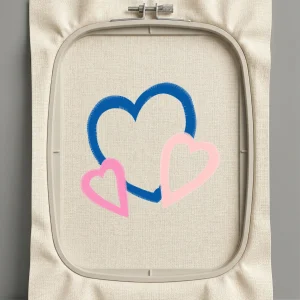 Дизайн машинной вышивки. Любовь (Размер 80x77мм). Форматы: DST PES JEF VP3 EXP XXX . Стежков: 2626