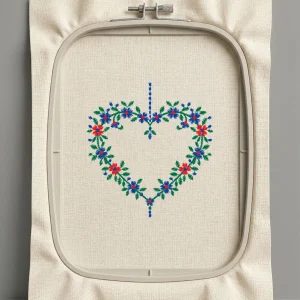 Дизайн машинной вышивки. Любовь (Размер 83x90мм). Форматы: DST PES JEF VP3 EXP XXX . Стежков: 4629