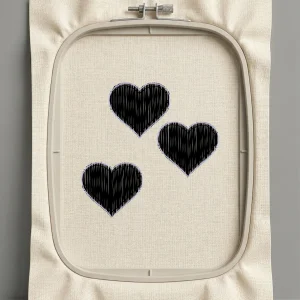 Дизайн машинной вышивки. Любовь (Размер 62x61мм). Форматы: DST PES JEF VP3 EXP XXX . Стежков: 2191