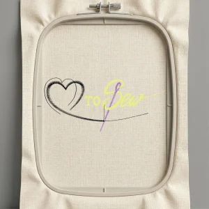 Дизайн машинной вышивки. Любовь (Размер 90x40мм). Форматы: DST PES JEF VP3 EXP XXX . Стежков: 1960