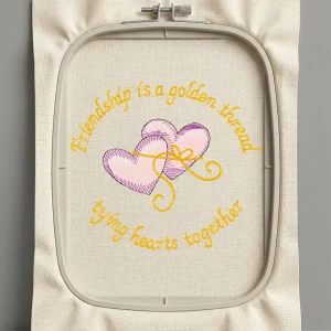 Дизайн машинной вышивки. Любовь (Размер 92x81мм). Форматы: DST PES JEF VP3 EXP XXX . Стежков: 8373