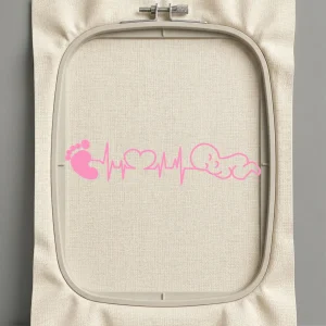 Дизайн машинной вышивки. Любовь (Размер 271x64мм). Форматы: DST PES JEF VP3 EXP XXX . Стежков: 26018