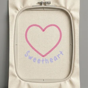 Дизайн машинной вышивки. Любовь (Размер 96x98мм). Форматы: DST PES JEF VP3 EXP XXX . Стежков: 3117