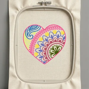 Дизайн машинной вышивки. Любовь (Размер 98x92мм). Форматы: DST PES JEF VP3 EXP XXX . Стежков: 16369