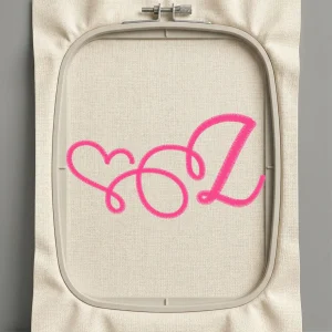 Дизайн машинной вышивки. Любовь (Размер 95x50мм). Форматы: DST PES JEF VP3 EXP XXX . Стежков: 2422