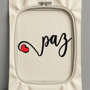 Дизайн машинной вышивки. Любовь (Размер 88x40мм). Форматы: DST PES JEF VP3 EXP XXX . Стежков: 2666