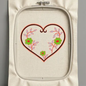 Дизайн машинной вышивки. Любовь (Размер 96x82мм). Форматы: DST PES JEF VP3 EXP XXX . Стежков: 6611