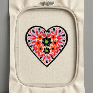 Дизайн машинной вышивки. Любовь (Размер 41x40мм). Форматы: DST PES JEF VP3 EXP XXX . Стежков: 3401