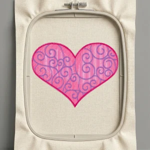 Дизайн машинной вышивки. Любовь (Размер 118x89мм). Форматы: DST PES JEF VP3 EXP XXX . Стежков: 22950