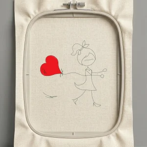 Дизайн машинной вышивки. Любовь (Размер 130x129мм). Форматы: DST PES JEF VP3 EXP XXX . Стежков: 8064