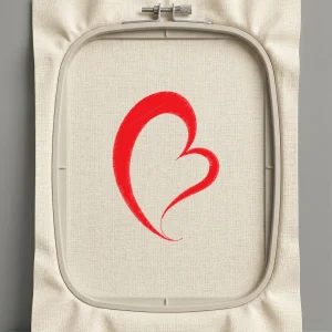 Дизайн машинной вышивки. Любовь (Размер 72x101мм). Форматы: DST PES JEF VP3 EXP XXX . Стежков: 2515