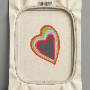 Дизайн машинной вышивки. Любовь (Размер 51x68мм). Форматы: DST PES JEF VP3 EXP XXX . Стежков: 4002