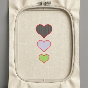 Дизайн машинной вышивки. Любовь (Размер 47x112мм). Форматы: DST PES JEF VP3 EXP XXX . Стежков: 2776