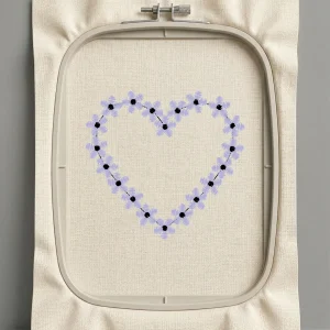 Дизайн машинной вышивки. Любовь (Размер 60x56мм). Форматы: DST PES JEF VP3 EXP XXX . Стежков: 2122