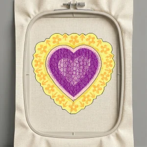 Дизайн машинной вышивки. Любовь (Размер 77x74мм). Форматы: DST PES JEF VP3 EXP XXX . Стежков: 15650