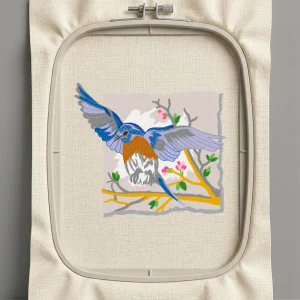 Дизайн машинной вышивки. Птицы (Размер 106x95мм). Форматы: DST PES JEF VP3 EXP XXX . Стежков: 23412