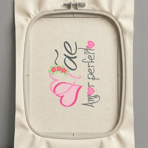 Дизайн машинной вышивки. Любовь (Размер 179x231мм). Форматы: DST PES JEF VP3 EXP XXX . Стежков: 18724