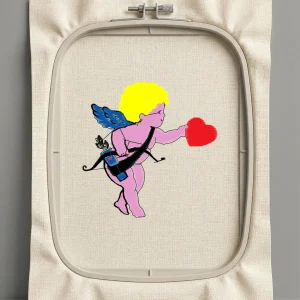 Дизайн машинной вышивки. Любовь (Размер 89x89мм). Форматы: DST PES JEF VP3 EXP XXX . Стежков: 8562