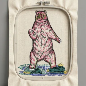 Дизайн машинной вышивки. Животные (Размер 121x159мм). Форматы: DST PES JEF VP3 EXP XXX . Стежков: 15979