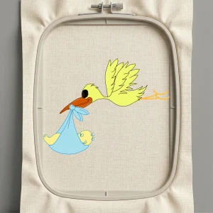 Дизайн машинной вышивки. Птицы (Размер 124x94мм). Форматы: DST PES JEF VP3 EXP XXX . Стежков: 9132