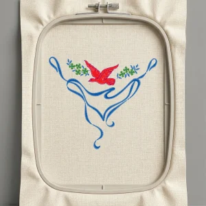 Дизайн машинной вышивки. Птицы (Размер 135x115мм). Форматы: DST PES JEF VP3 EXP XXX . Стежков: 4597