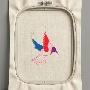 Дизайн машинной вышивки. Птицы (Размер 141x197мм). Форматы: DST PES JEF VP3 EXP XXX . Стежков: 10903