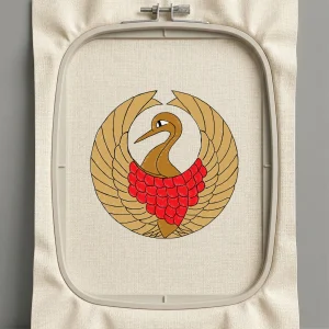 Дизайн машинной вышивки. Птицы (Размер 87x87мм). Форматы: DST PES JEF VP3 EXP XXX . Стежков: 18013