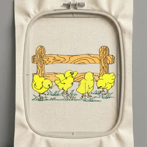 Дизайн машинной вышивки. Птицы (Размер 71x47мм). Форматы: DST PES JEF VP3 EXP XXX . Стежков: 8275