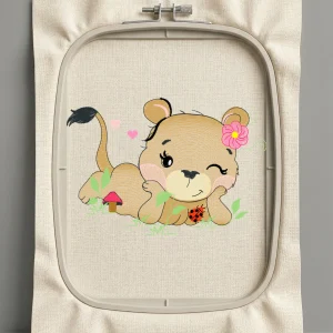 Дизайн машинной вышивки. Животные (Размер 120x82мм). Форматы: DST PES JEF VP3 EXP XXX . Стежков: 12932