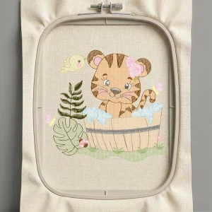 Дизайн машинной вышивки. Животные (Размер 100x91мм). Форматы: DST PES JEF VP3 EXP XXX . Стежков: 12917