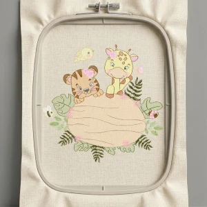 Дизайн машинной вышивки. Животные (Размер 120x118мм). Форматы: DST PES JEF VP3 EXP XXX . Стежков: 15816