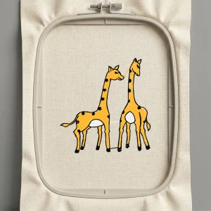 Дизайн машинной вышивки. Животные (Размер 40x43мм). Форматы: DST PES JEF VP3 EXP XXX . Стежков: 2572