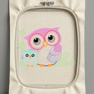 Дизайн машинной вышивки. Птицы (Размер 97x69мм). Форматы: DST PES JEF VP3 EXP XXX . Стежков: 8491