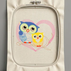 Дизайн машинной вышивки. Птицы (Размер 98x80мм). Форматы: DST PES JEF VP3 EXP XXX . Стежков: 8091