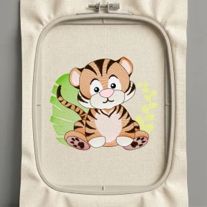 Дизайн машинной вышивки. Животные (Размер 99x86мм). Форматы: DST PES JEF VP3 EXP XXX . Стежков: 11576