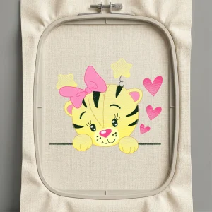 Дизайн машинной вышивки. Животные (Размер 95x80мм). Форматы: DST PES JEF VP3 EXP XXX . Стежков: 8496