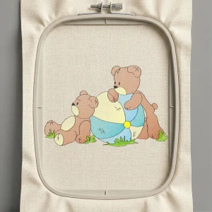 Дизайн машинной вышивки. Животные (Размер 128x84мм). Форматы: DST PES JEF VP3 EXP XXX . Стежков: 10410