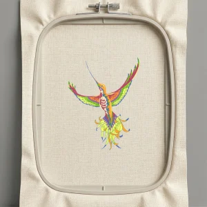 Дизайн машинной вышивки. Птицы (Размер 147x191мм). Форматы: DST PES JEF VP3 EXP XXX . Стежков: 22609